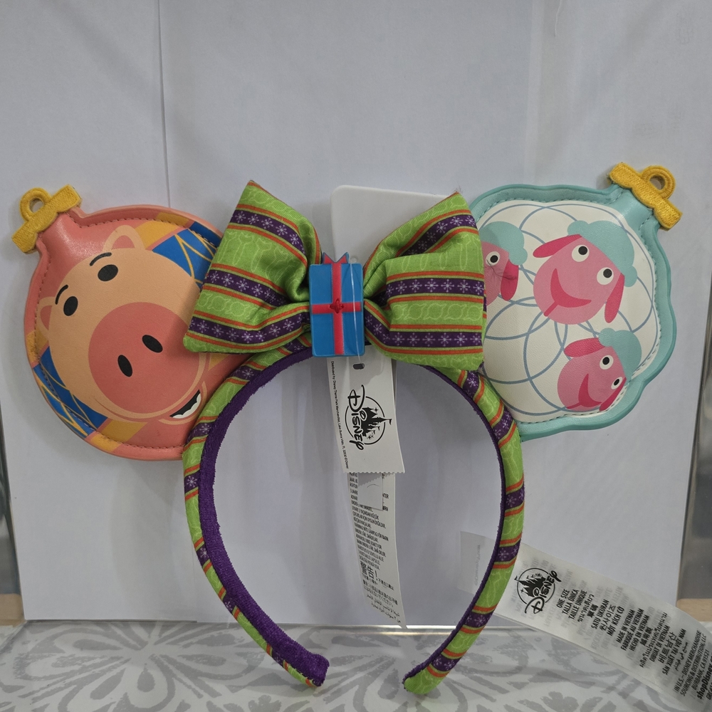NWT Toy Story Holiday Disney Ears Headband